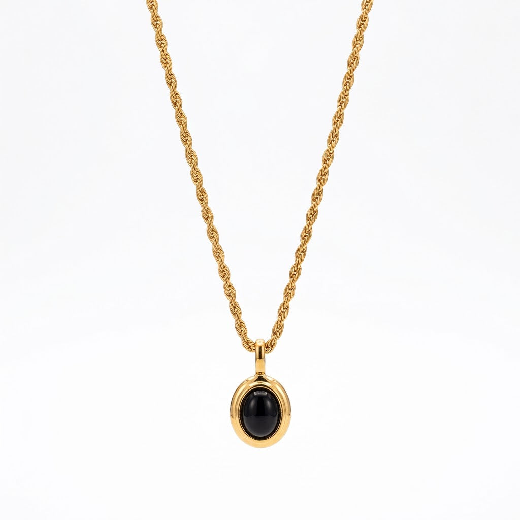 COLLAR BRUNA NEGRO