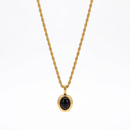 COLLAR BRUNA NEGRO