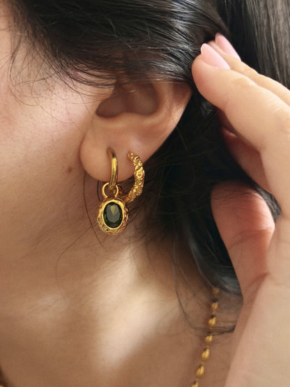 Argollas Claire Esmeralda