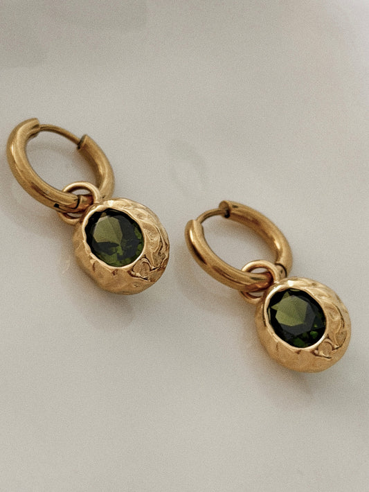 Argollas Claire Esmeralda
